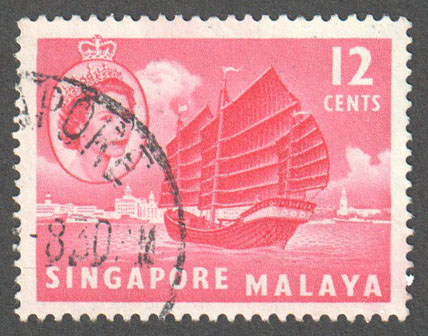 Singapore Scott 35 Used - Click Image to Close